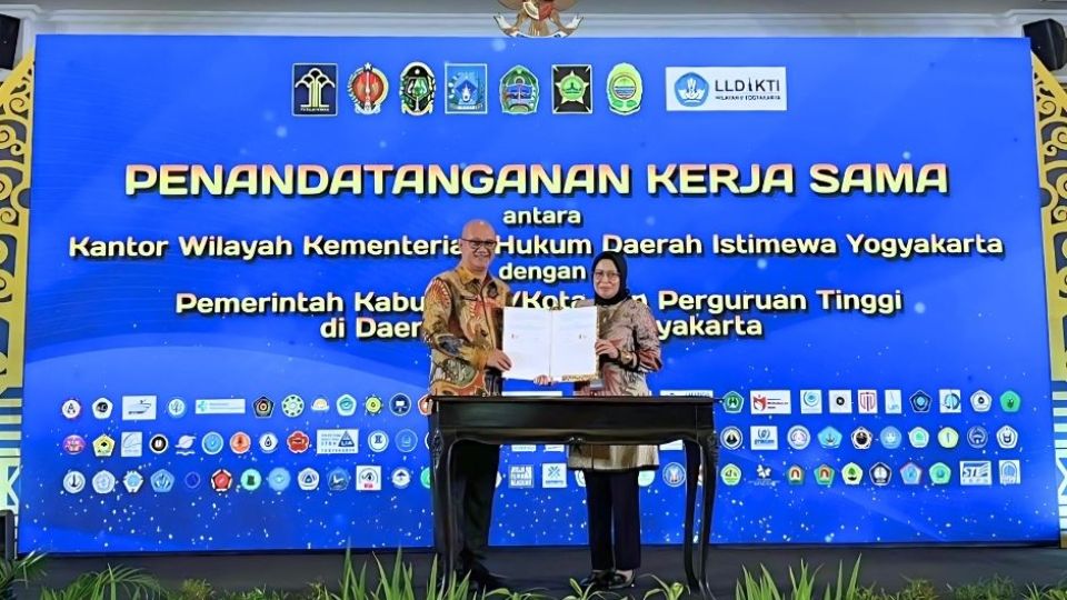 Politeknik Agraria STPN Dukung Penguatan Pelindungan Kekayaan Intelektual melalui PKS dengan Kanwil Kementerian Hukum DIY