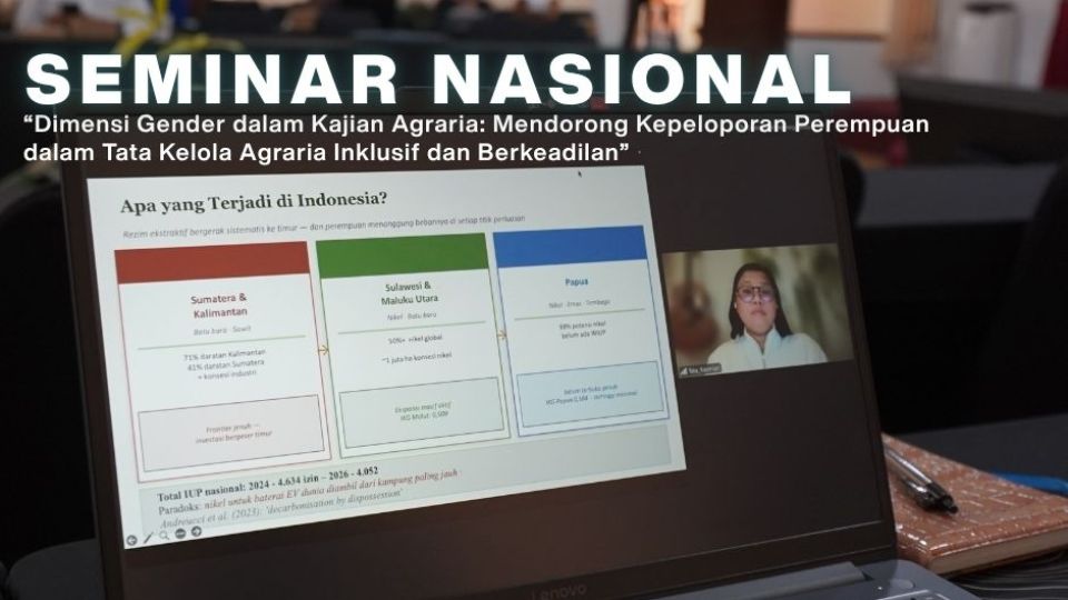 Politeknik Agraria STPN dan Sajogyo Institute Dorong Kepeloporan Perempuan dalam Tata Kelola Agraria melalui Seminar Nasional