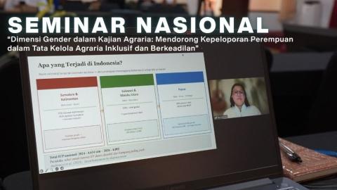 Politeknik Agraria STPN dan Sajogyo Institute Dorong Kepeloporan Perempuan dalam Tata Kelola Agraria melalui Seminar Nasional
