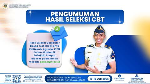 PENGUMUMAN HASIL SELEKSI COMPUTER BASED TEST (CBT) - JALUR UMUM