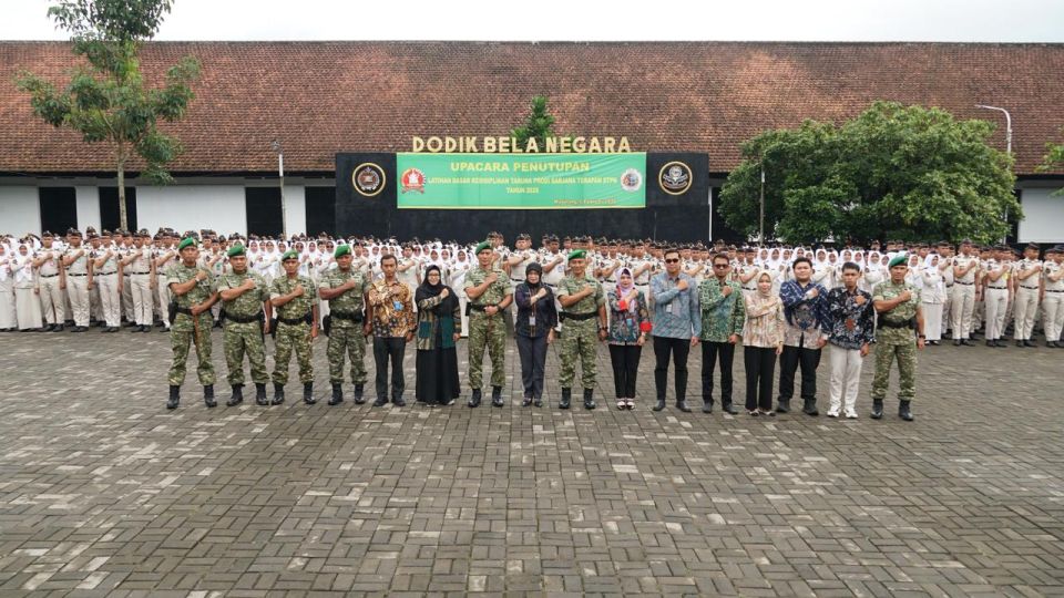 Penutupan Latihan Dasar Kedisiplinan (Latsardis) Taruna Prodi Sarjana Terapan STPN Tahun 2026.