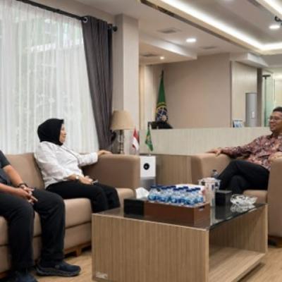 Koordinasi antara Plt Direktur Politeknik Agraria STPN dan Ketua Prodi SPIP Politeknik Agraria STPN dengan Dirjen SPPR Kementerian ATR/BPN