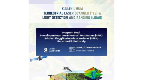 Kuliah Umum Terrestrial Laser Scanner (TLS) dan Light Detection and Ranging (LiDAR)