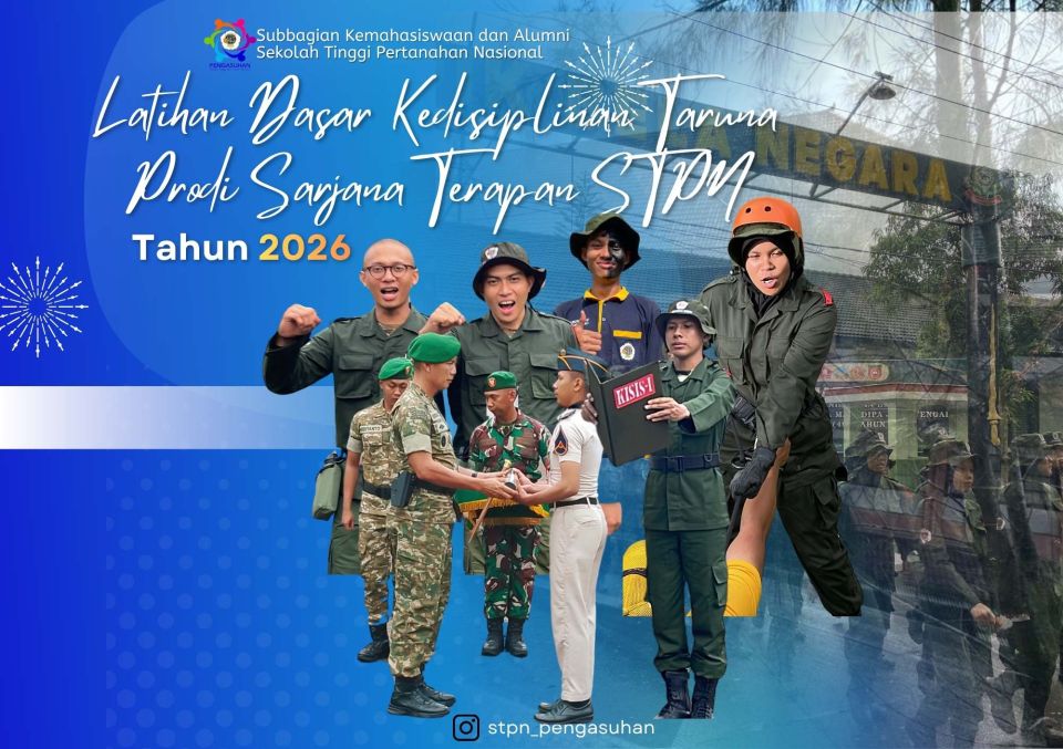  Latihan Dasar Kedisiplinan Taruna Prodi Sarjana Terapan STPN Tahun 2026