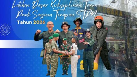  Latihan Dasar Kedisiplinan Taruna Prodi Sarjana Terapan STPN Tahun 2026