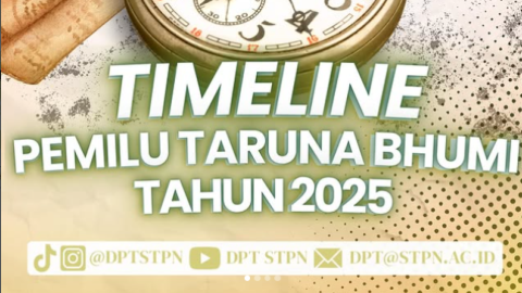 Timeline Pemilu Taruna Bhumi 2025
