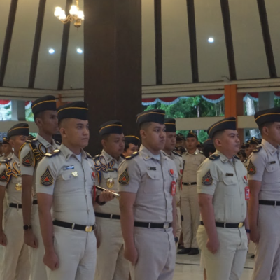 Upacara Serah Terima Jabatan Organisasi Ketarunaan 