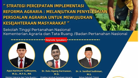 Seminar Nasional Reforma Agraria Sekolah Tinggi Pertanahan Nasional Tahun 2024