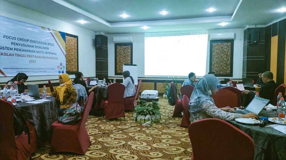 Focus Group Discussion (FGD) Penyusunan Dokumen SPMI STPN 2023
