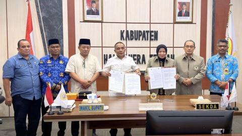 Perkuat Sinergi Pendidikan, Politeknik Agraria STPN Resmi Menjalin Kerja Sama dengan Pemerintah Kabupaten Halmahera Tengah