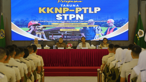 Pelepasan Taruna KKNP-PTLP STPN 2026: Penguatan Data Pertanahan Tematik